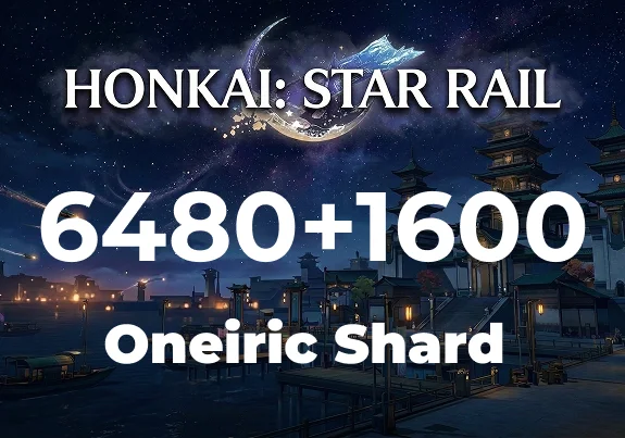 Honkai: Star Rail - 6480+1600 Oneiric Shard Direct Top-Up - GLOBAL